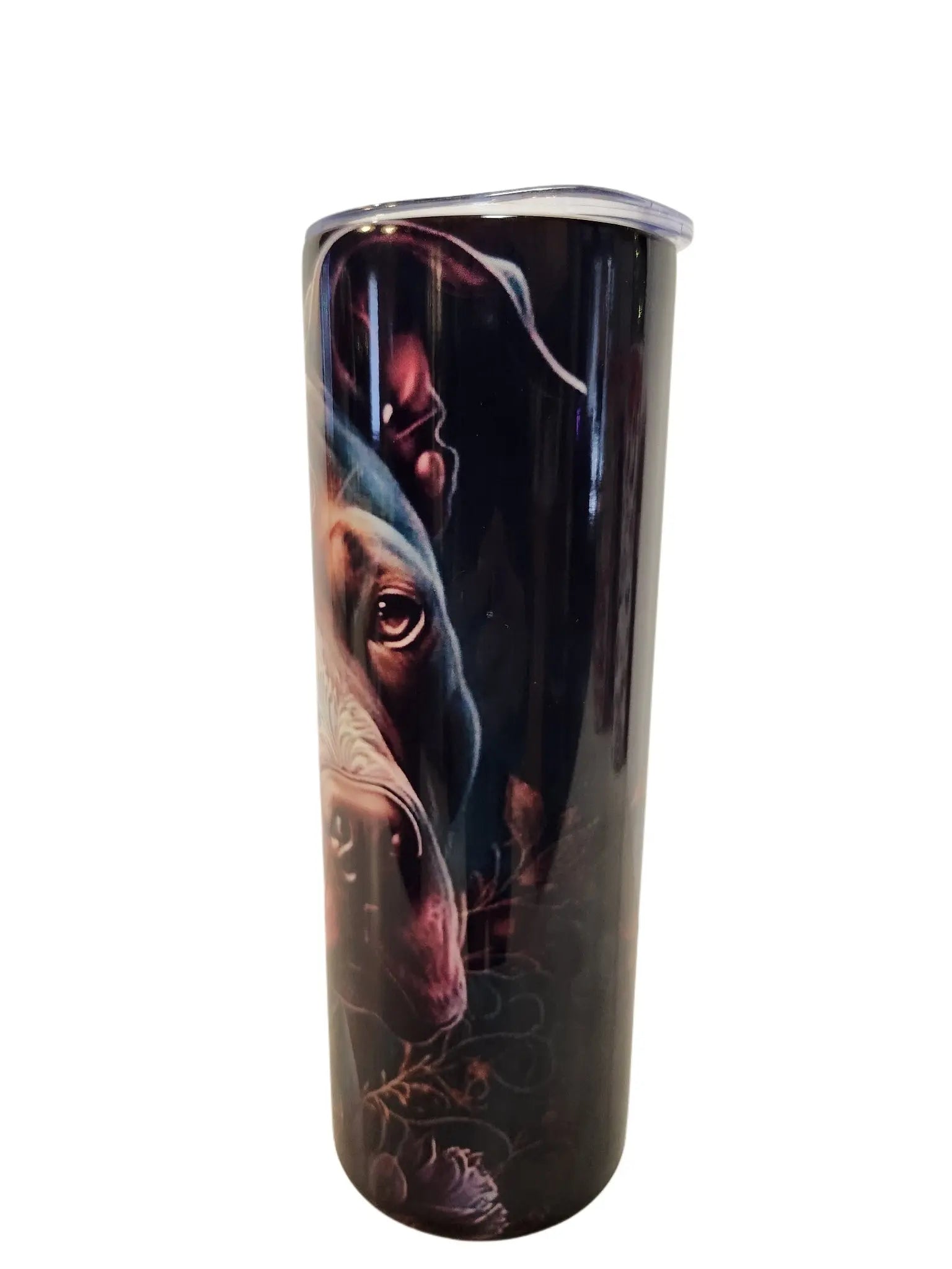 Beautiful Blue Pitbull custom 20oz Tumbler drinkware A Little Dis An Dat Tumblers