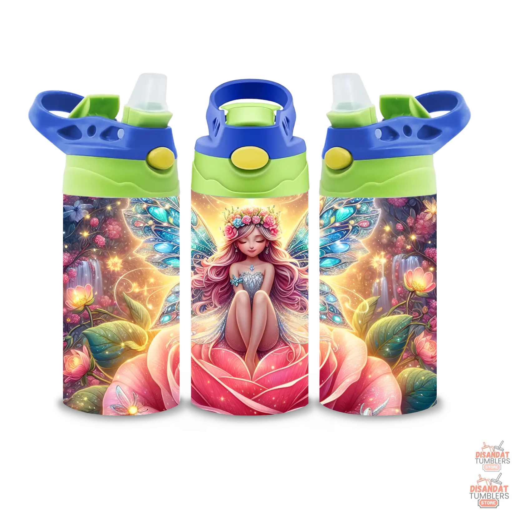 Beautiful Fairy Girls 12oz Thermal Tumbler - Dis An Dat Tumbler Store