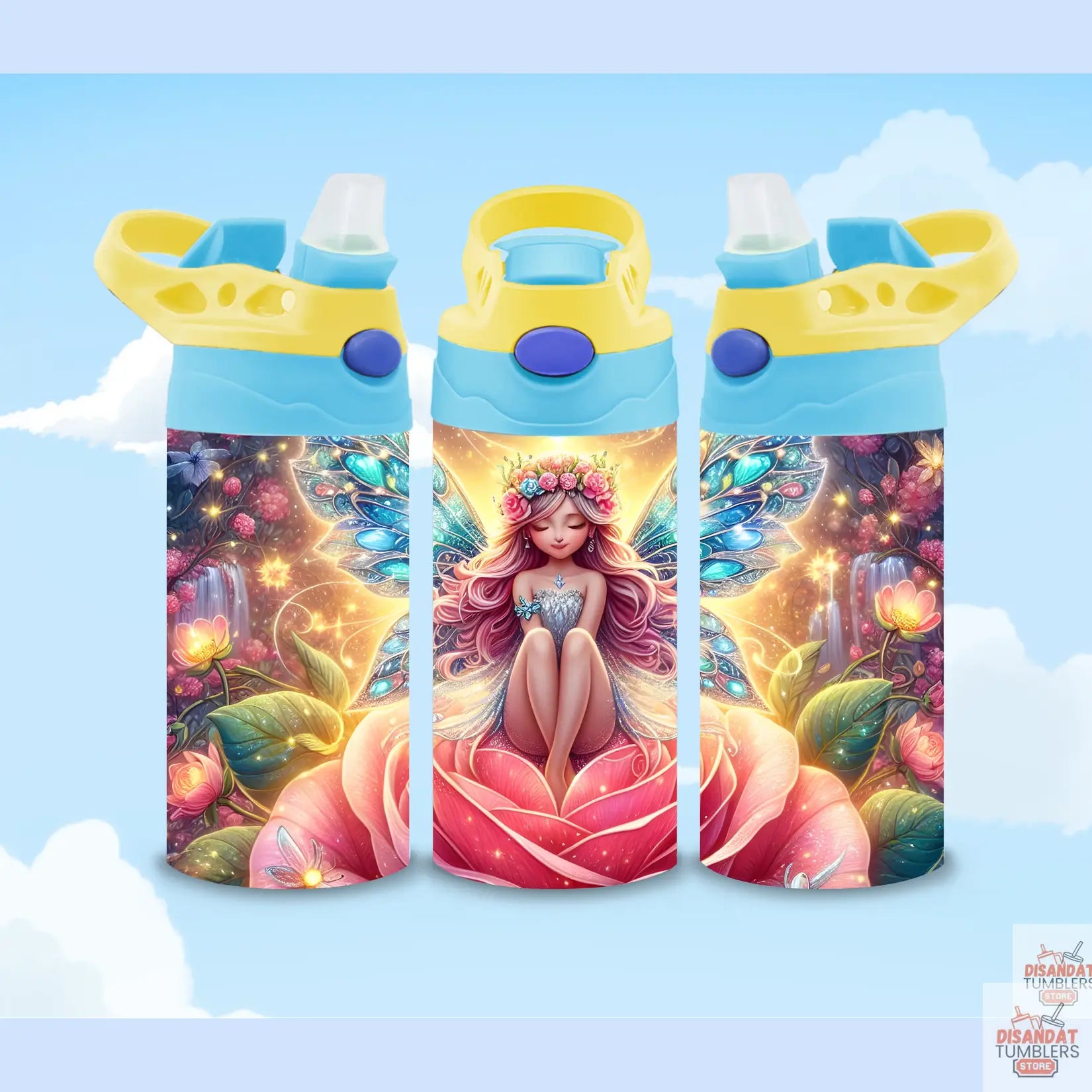 Beautiful Fairy Girls 12oz Thermal Tumbler - Dis An Dat Tumbler Store