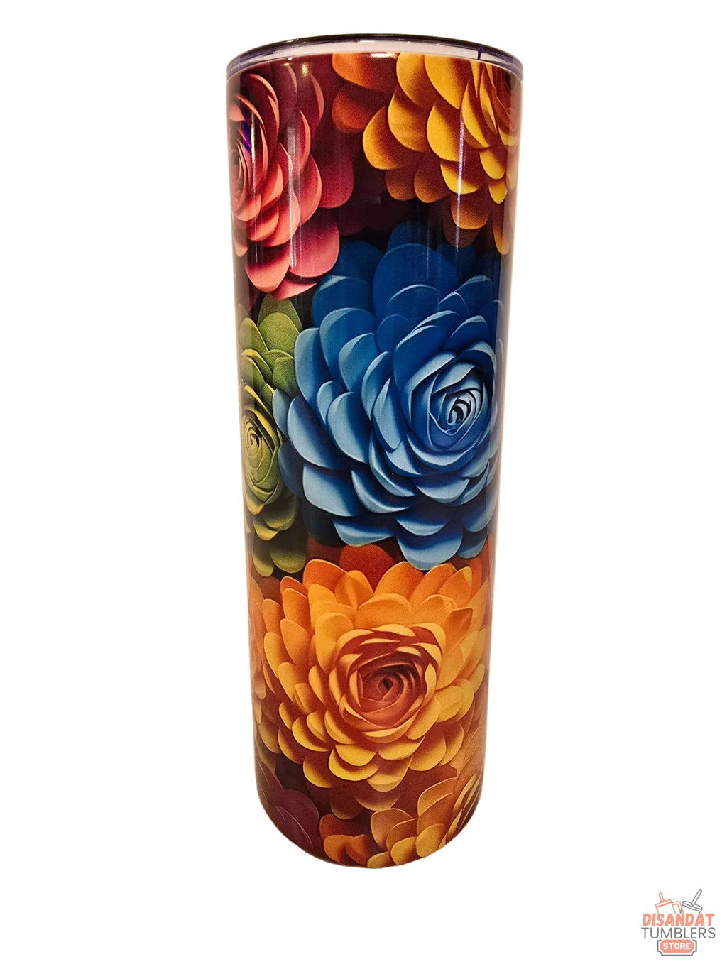 Beautiful Floral Tumbler 20oz 30oz | Gift | Dis An Dat