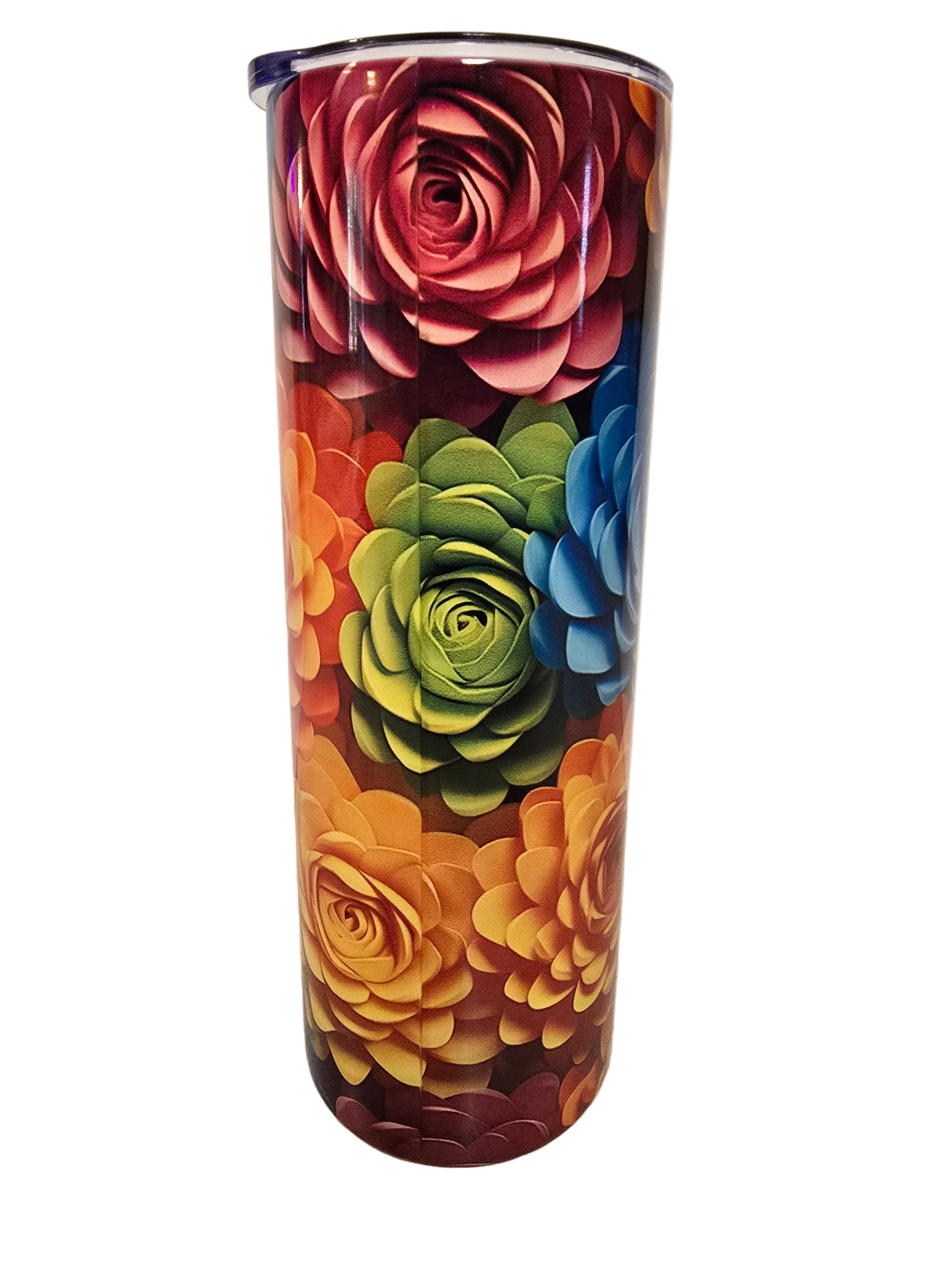 Beautiful Floral 20oz / 30oz Tumbler - Dis An Dat Tumbler Store