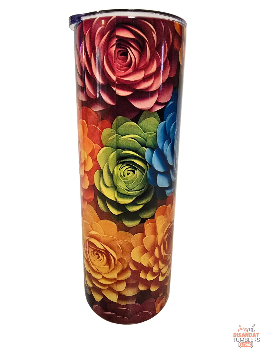 Beautiful Floral 20oz / 30oz Tumbler - Dis An Dat Tumbler Store