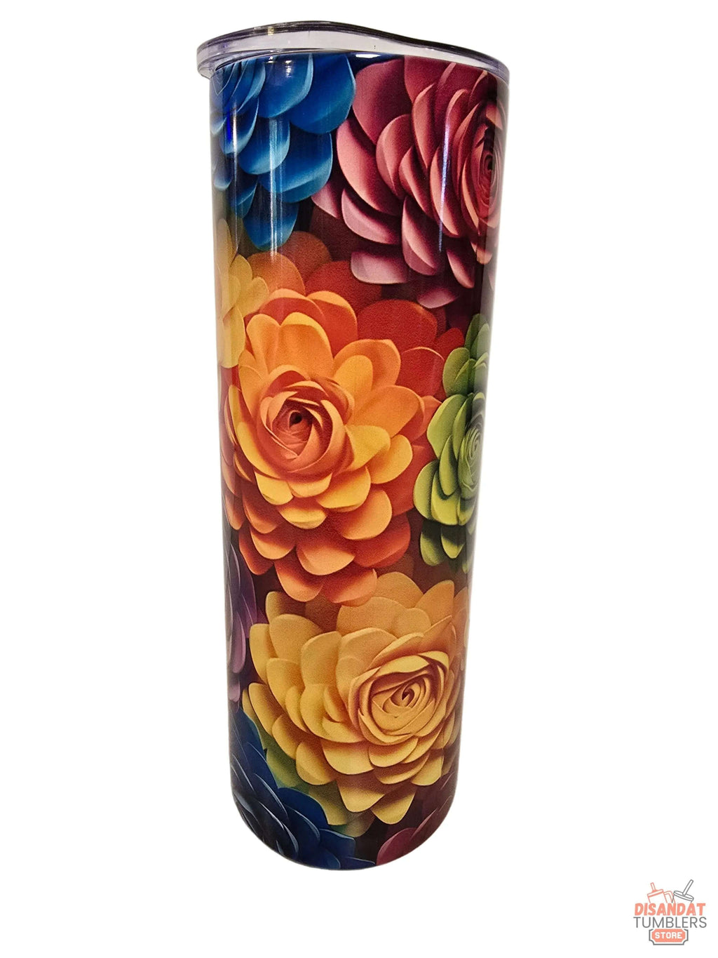 Beautiful Floral 20oz / 30oz Tumbler - Dis An Dat Tumbler Store