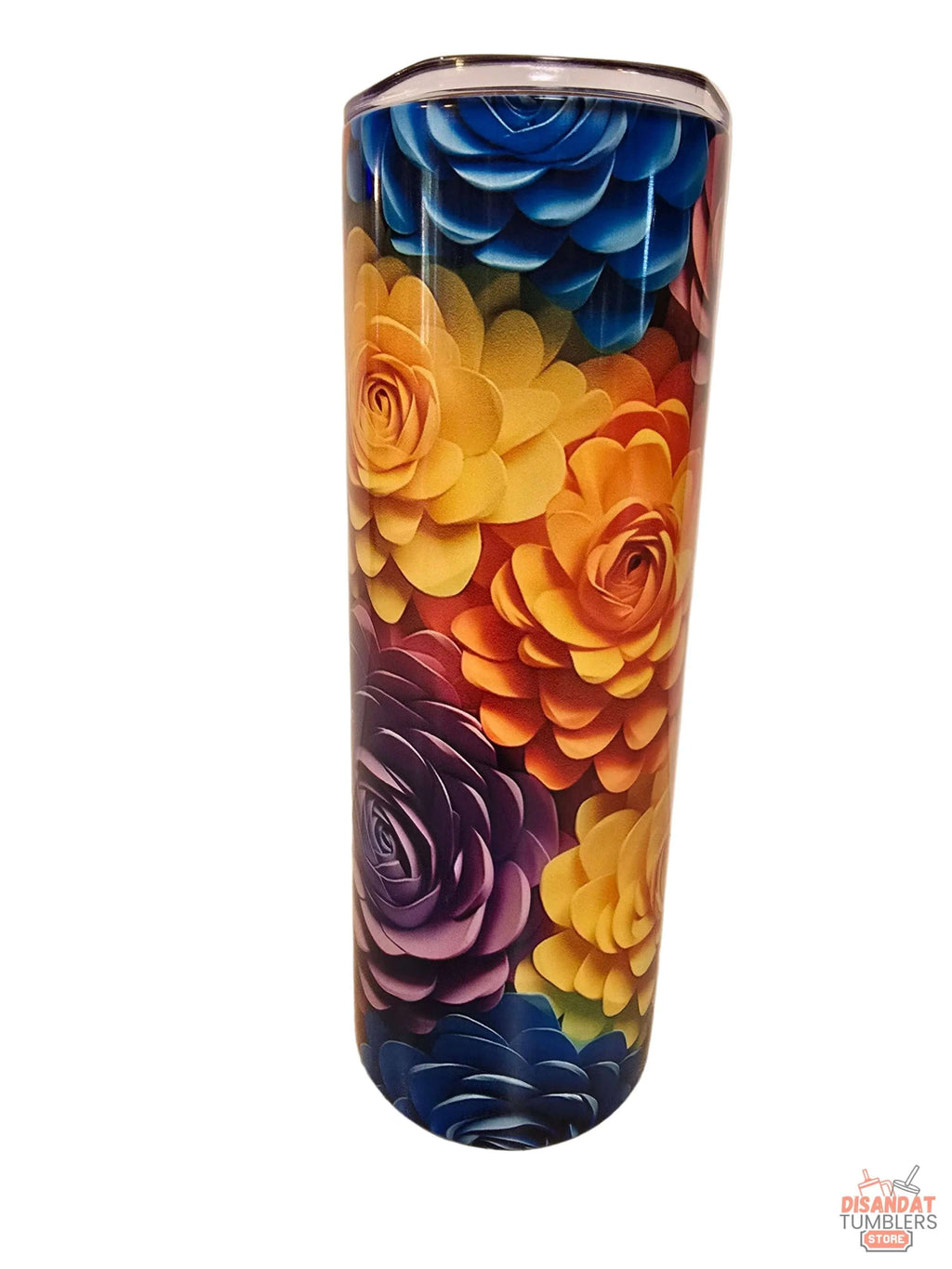 Beautiful Floral 20oz / 30oz Tumbler - Dis An Dat Tumbler Store
