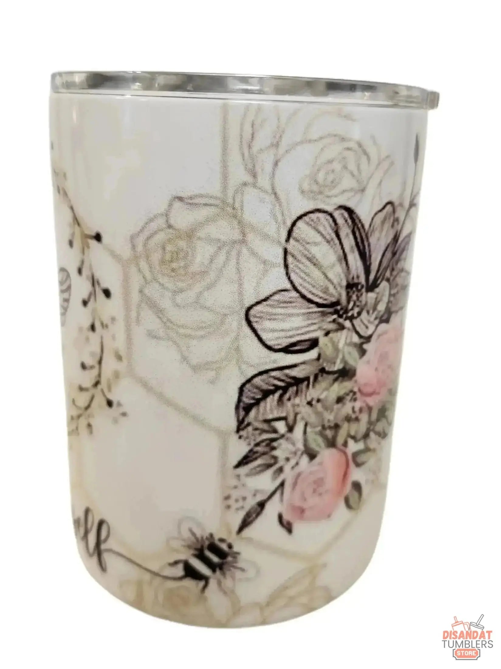 Bee Yourself 10oz Coffee Tumbler Dis An Dat Tumbler Store