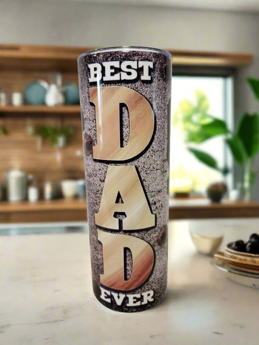 Best Dad 20oz Tumblers - Image #1