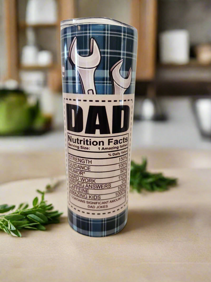Best Dad Ever 20oz Tumblers - Image #3