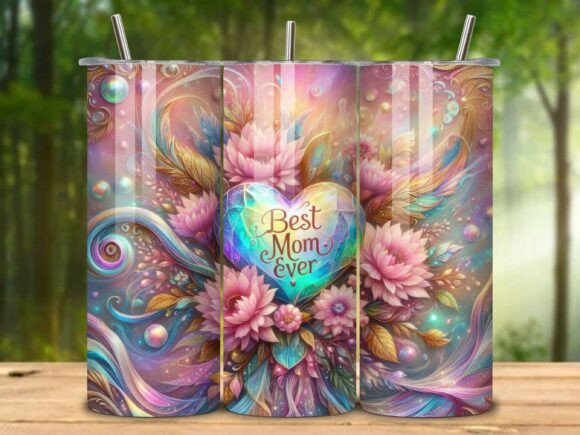 Best Mom Ever 20oz - 30oz Tumblers - Dis An Dat Tumbler Store