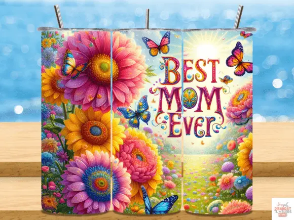 Best Mom Ever 20oz - 30oz Tumblers - Dis An Dat Tumbler Store