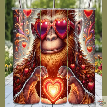Bigfoot Love 20oz Tumbler Dis An Dat Tumbler Store