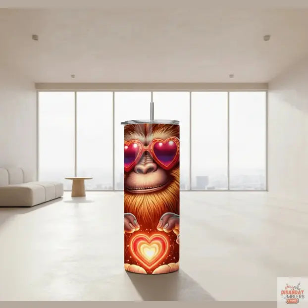 Bigfoot Love 20oz Tumbler Dis An Dat Tumbler Store