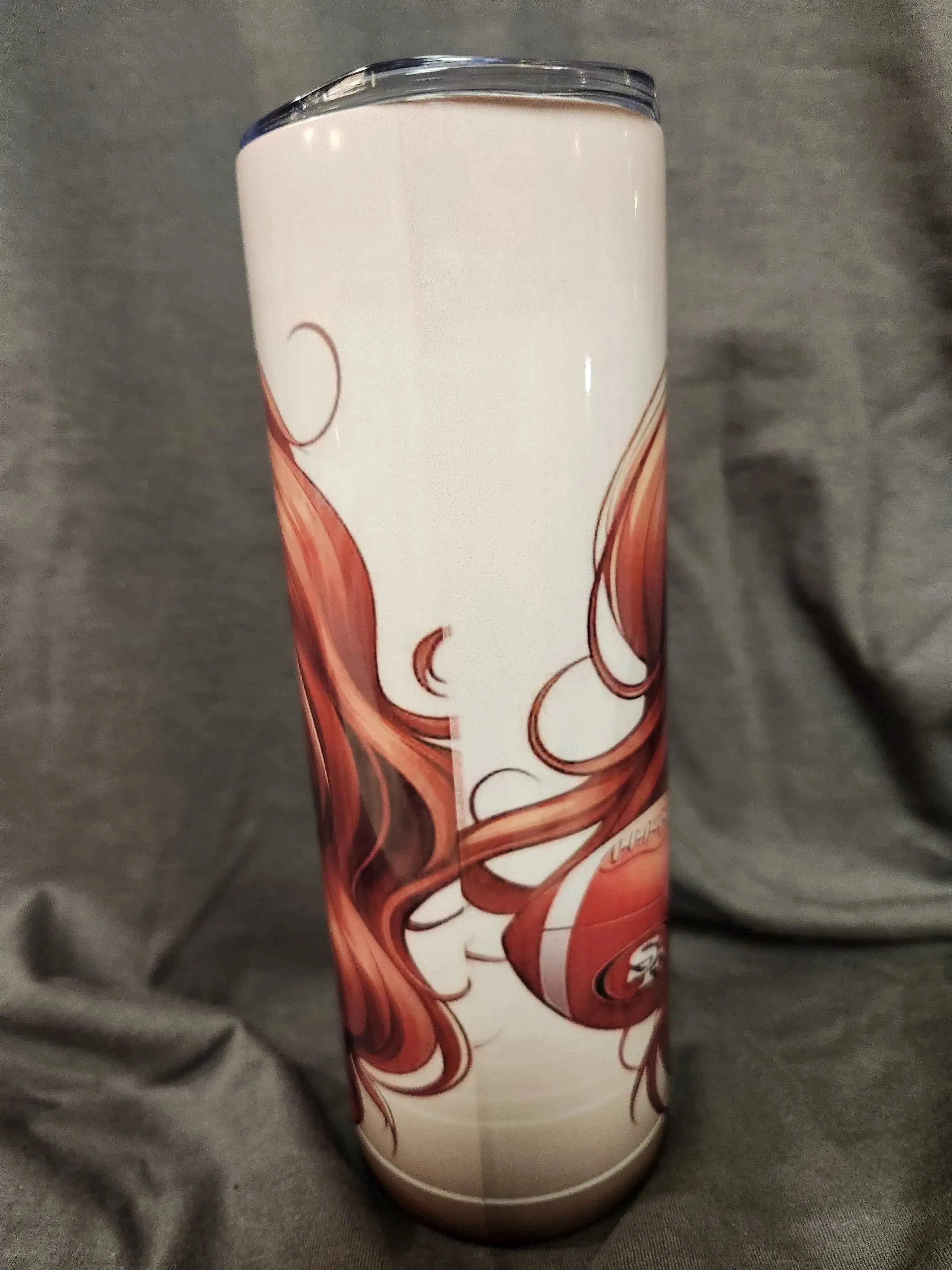 Cheer team, girl sf 20oz Tumblers - Image #1