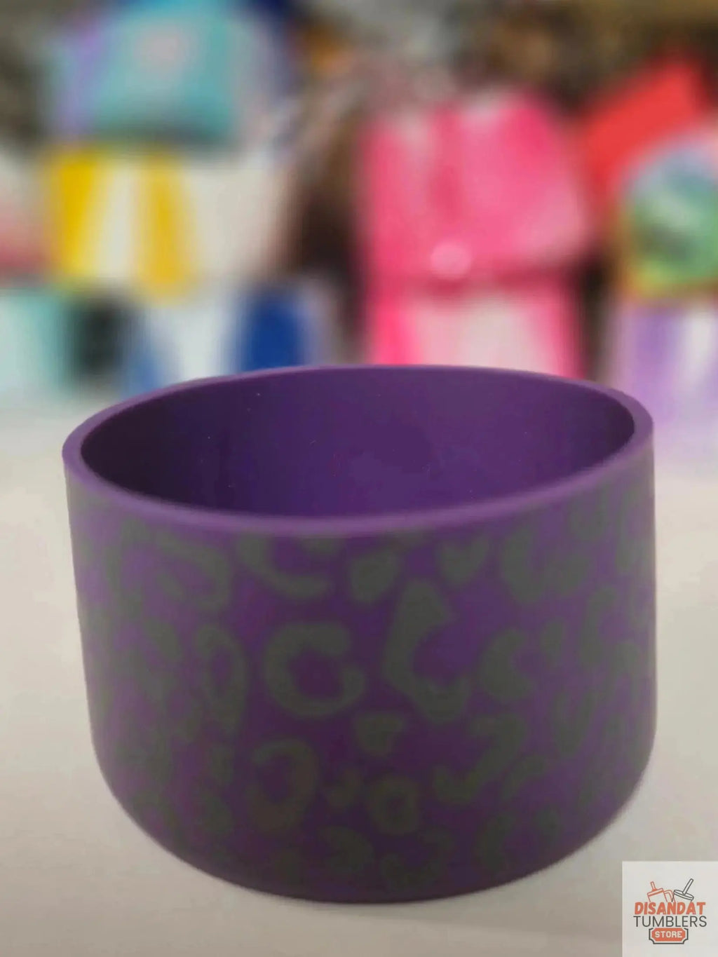 Cheetah design Tumbler Protection Boots - Dis An Dat Tumbler Store