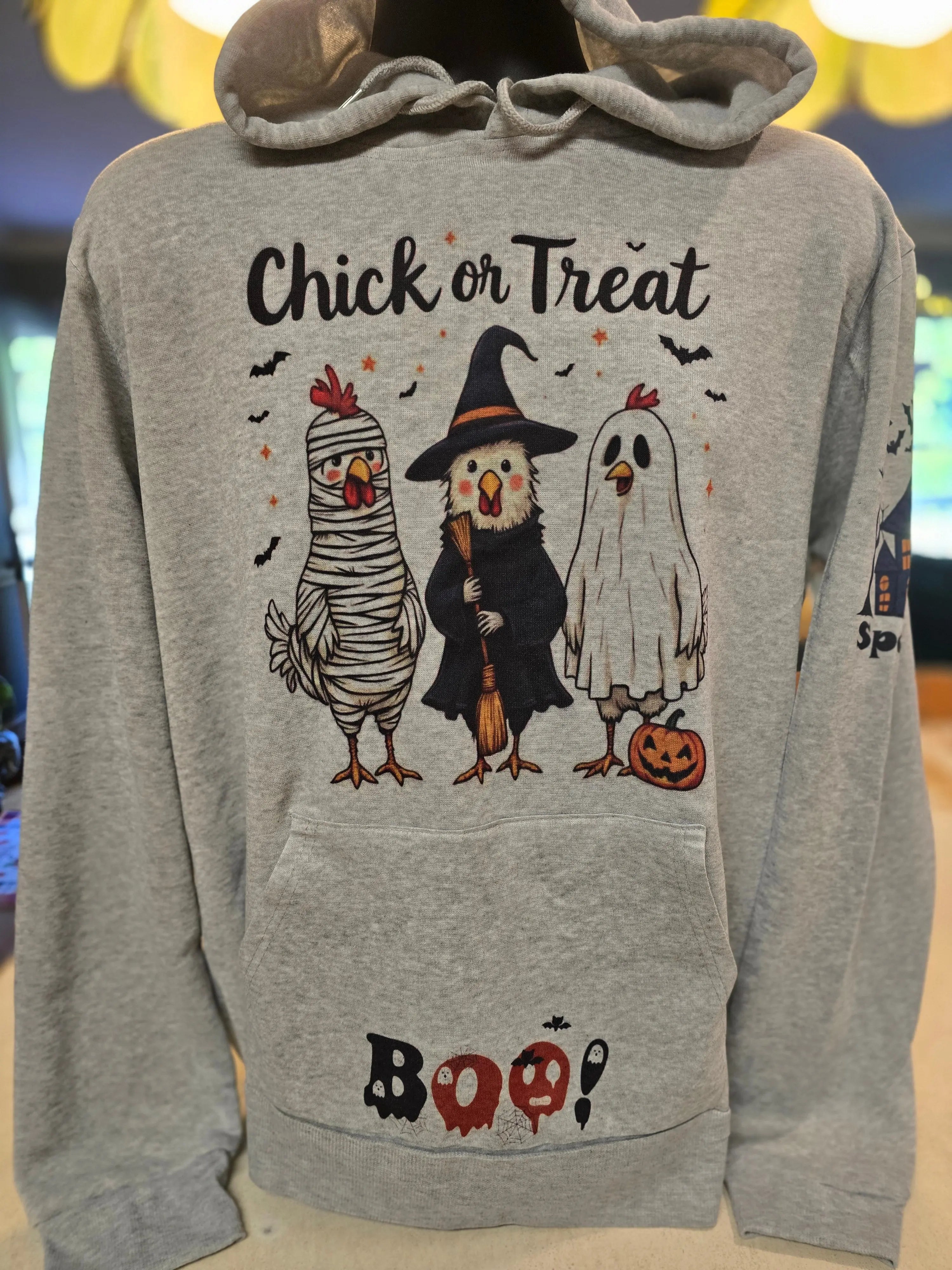 Chick or Treat women's Hoodie Dis An Dat Tumblers