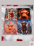 Christmas Heifer 4-inch Coasters Dis An Dat Tumbler Store
