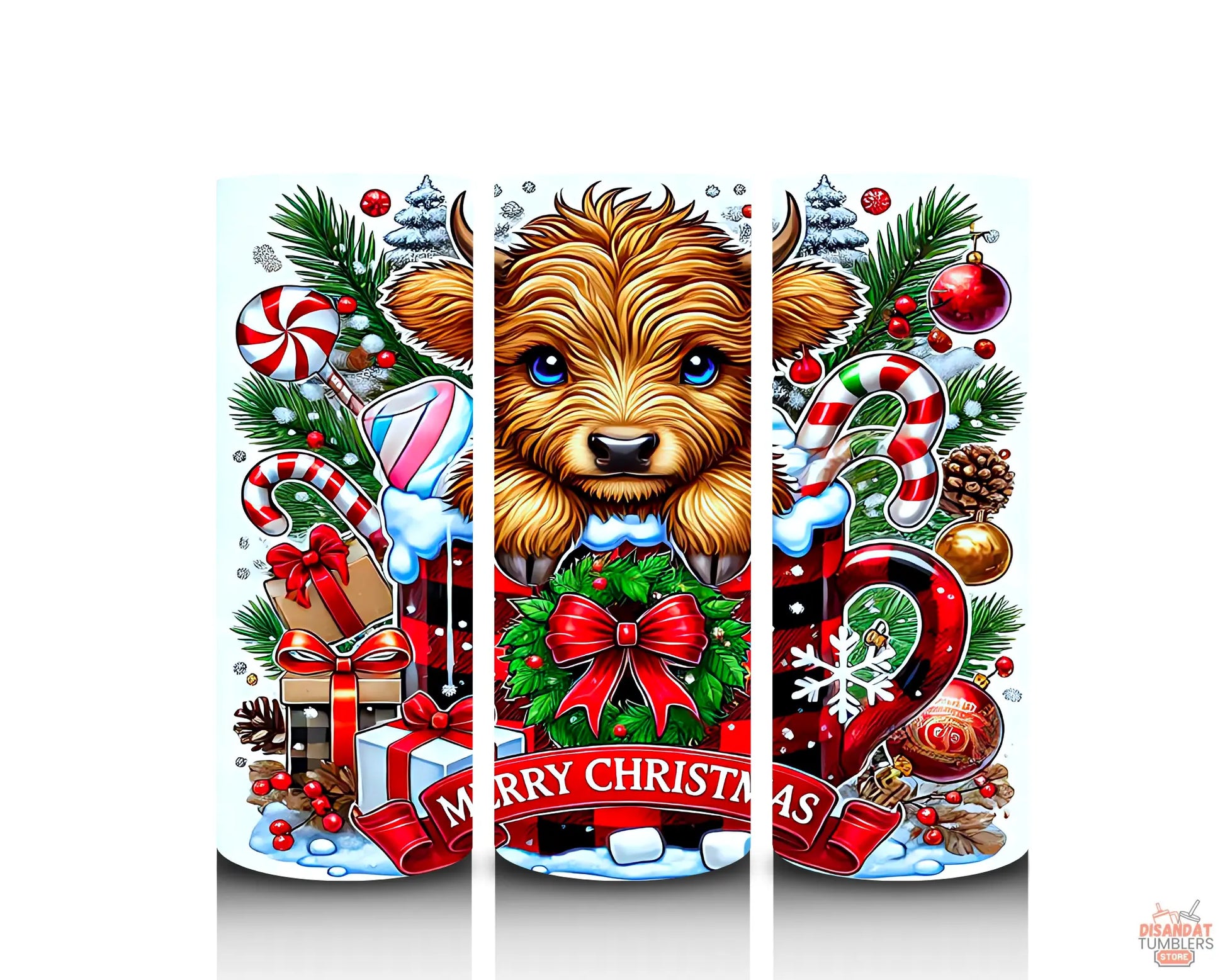 Christmas Heifer in a mug 20oz Tumbler