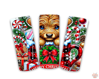 Christmas Heifer in a mug 20oz Tumbler Dis An Dat Tumbler Store