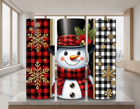Christmas Snowman 20oz Tumbler Dis An Dat Tumbler Store