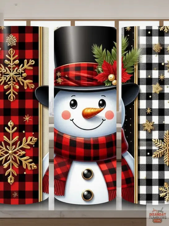 Christmas Snowman 20oz Tumbler Dis An Dat Tumbler Store