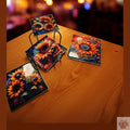Colorful 🌻 Sunflower 4-inch Coasters Dis An Dat Tumbler Store