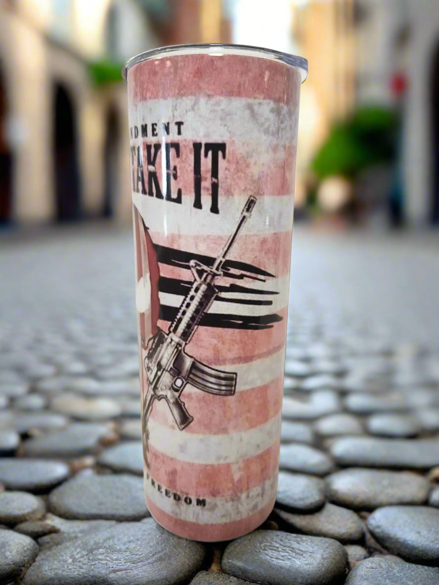 Come and take it 20oz Tumblers - Image #4
