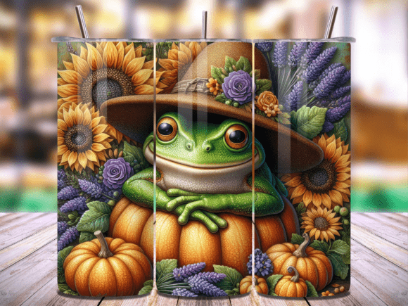 Frogs Design 20oz Tumbler
