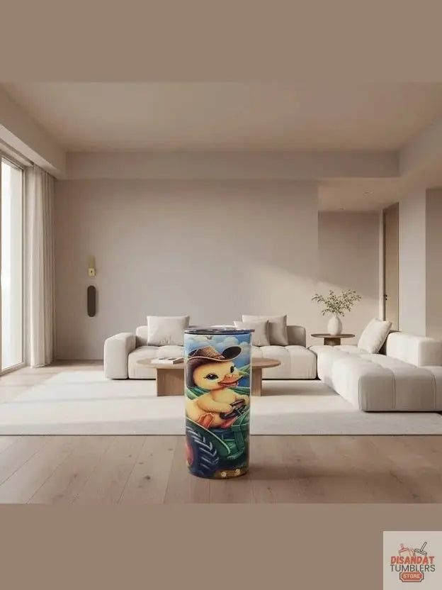 Country Duck/Tractor 12oz Kids Tumbler - Dis An Dat Tumbler Store