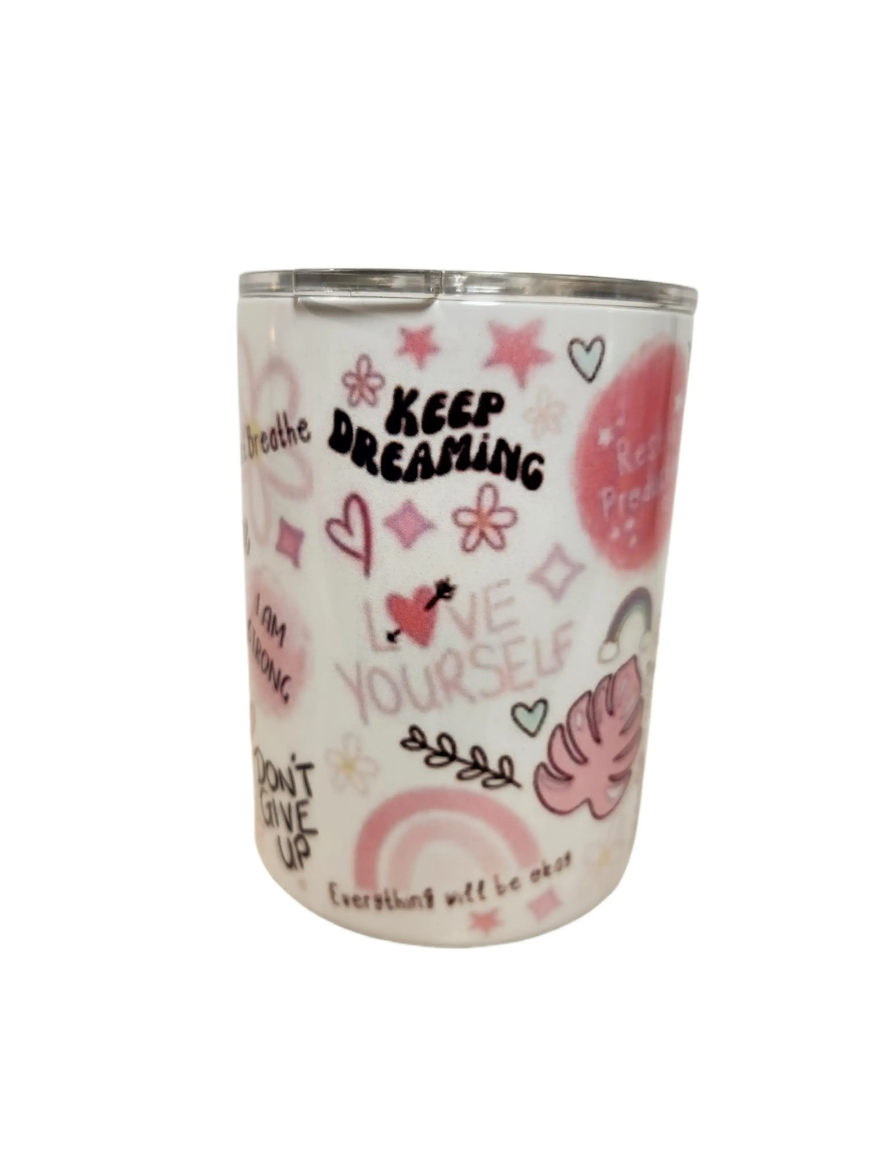 Cup of Positivity 10oz coffee tumblers