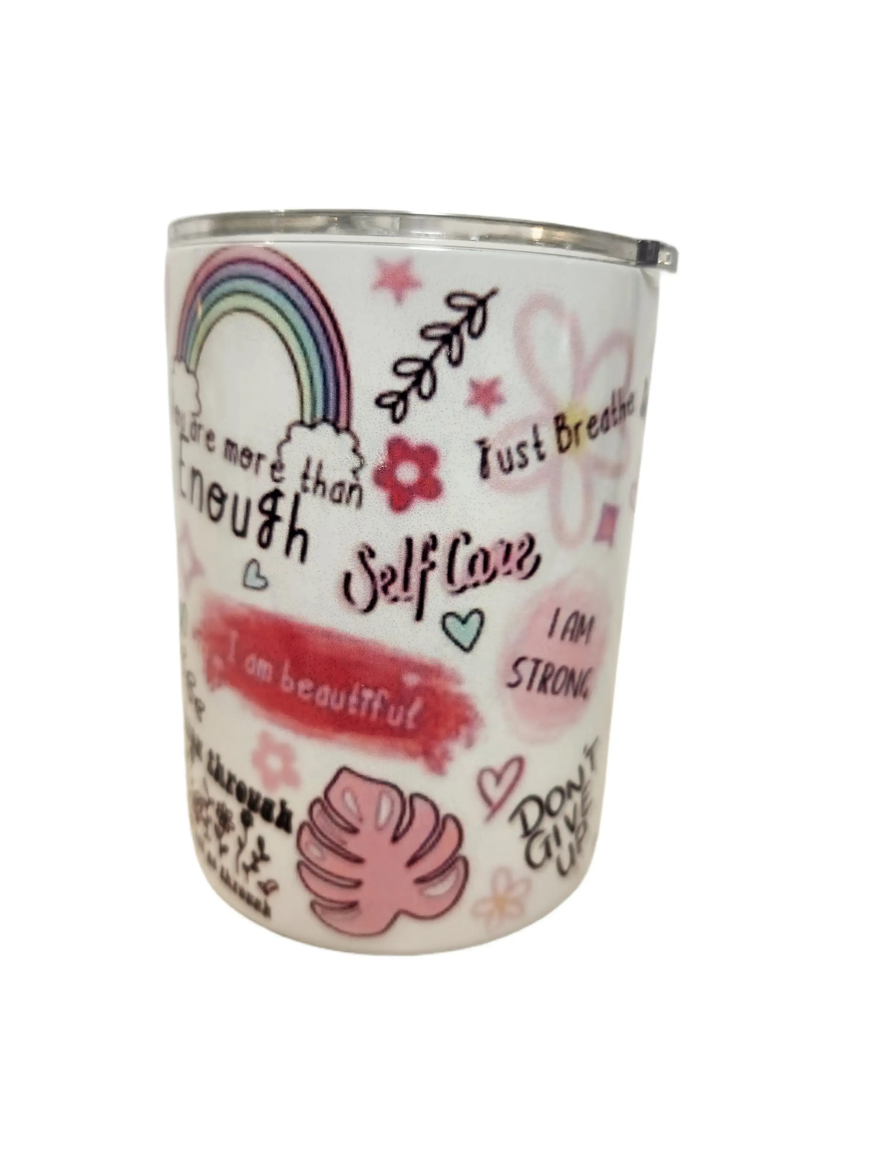 Cup of Positivity 10oz coffee tumblers
