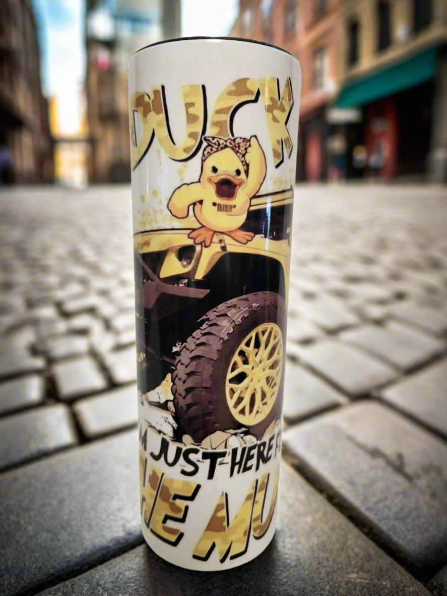 Custom 30oz Duck it Tumbler A Little Dis An Dat