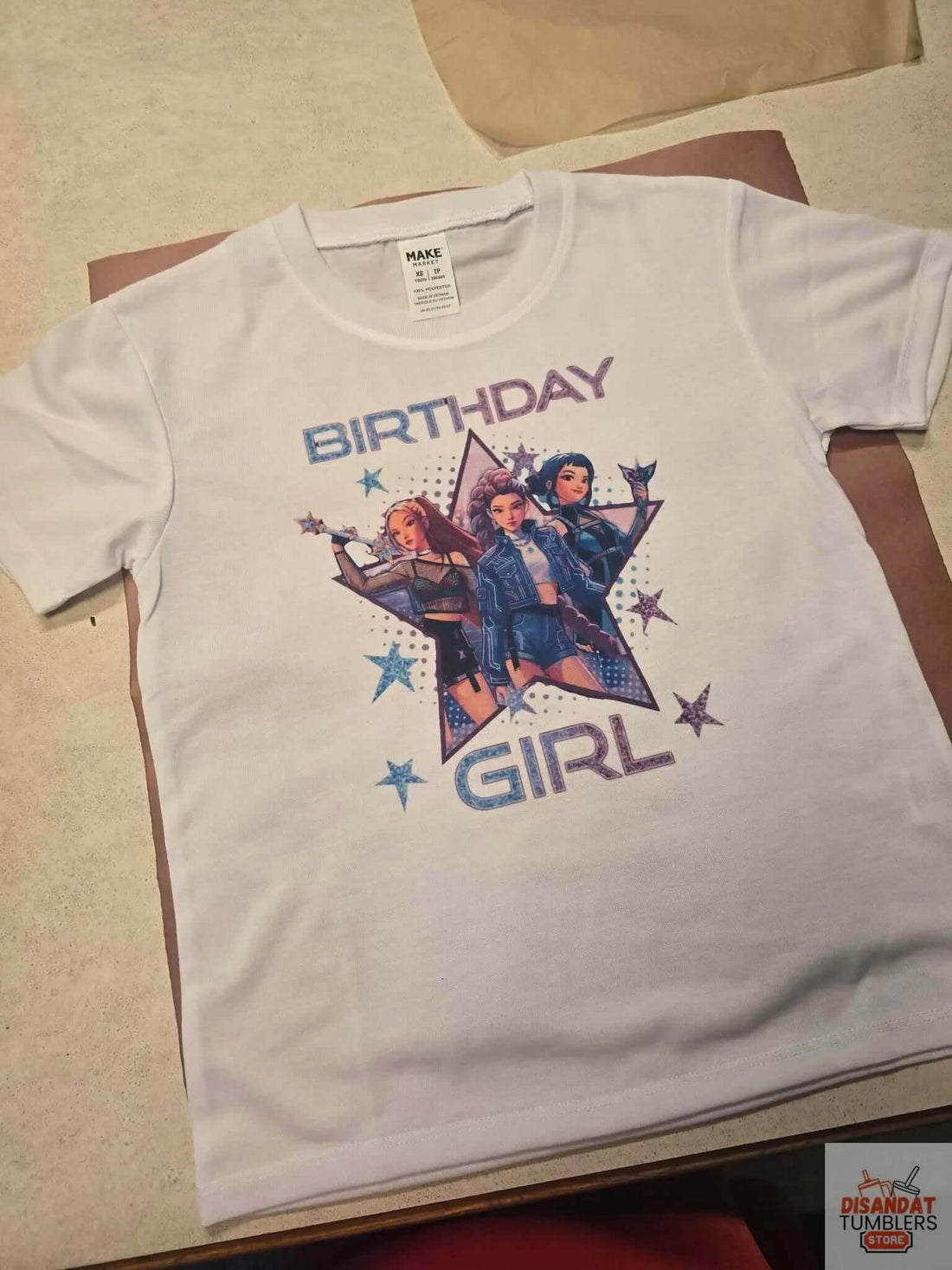Custom Birthday T-Shirt | Personalized Party Tee - Dis An Dat Tumbler Store