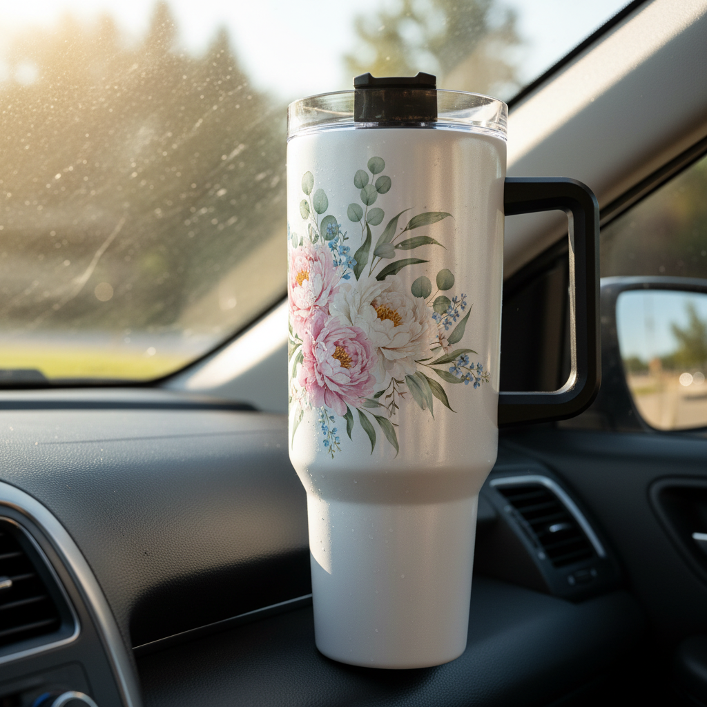 40oz Tumbler Desk Shot