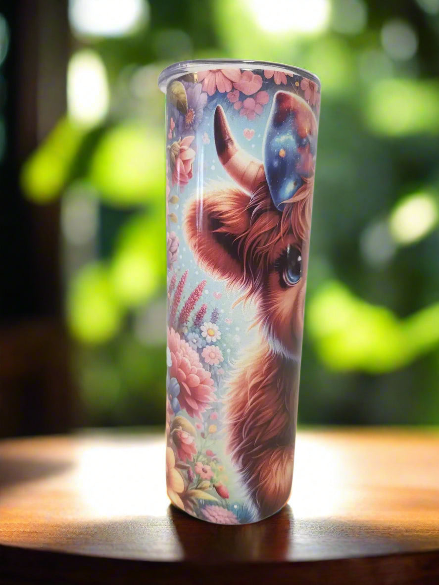 Cute Heifer 20oz Tumblers - Image #2