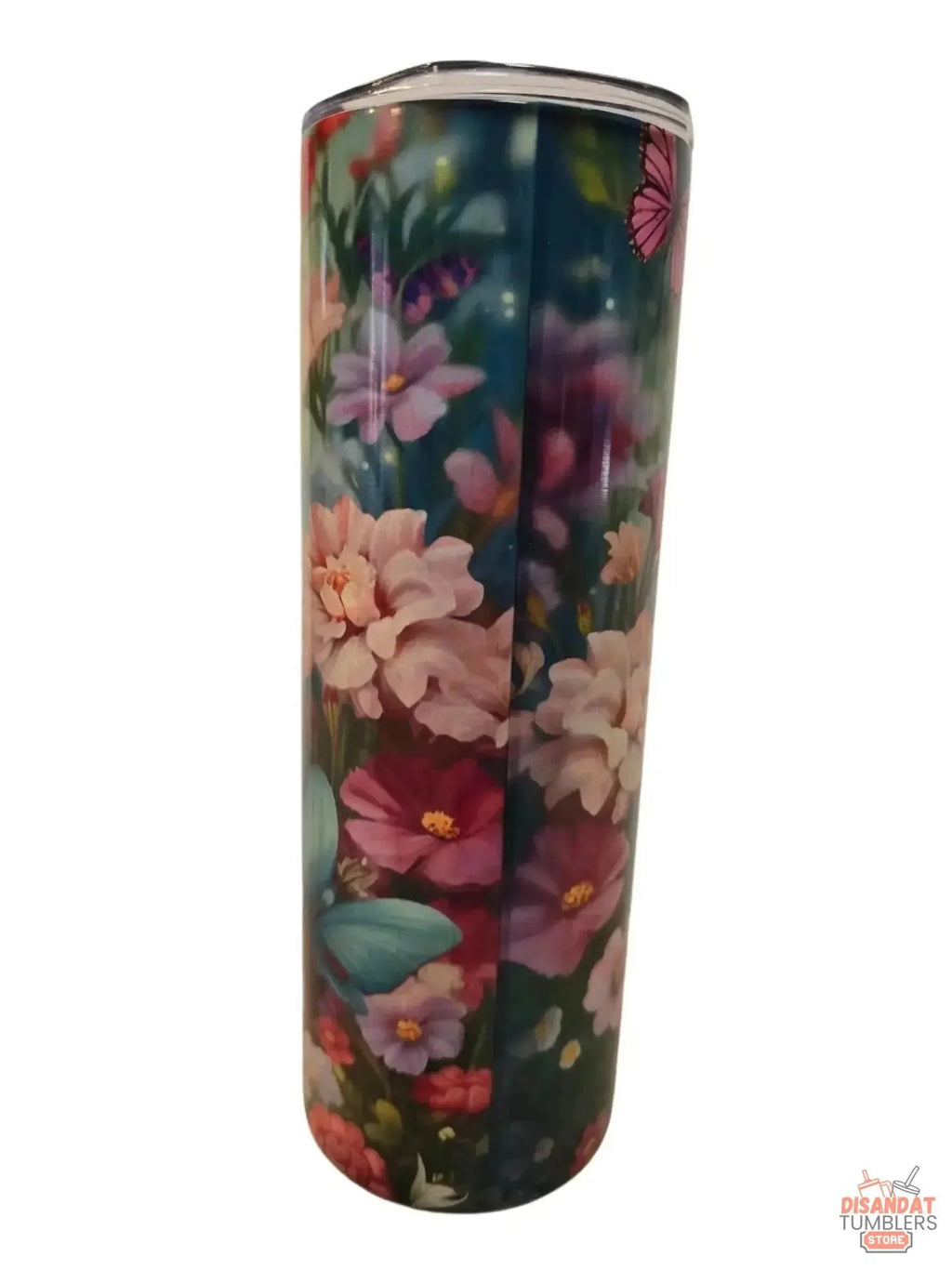 Cute Shitz with Butterfly 20oz Tumbler - Eco-Friendly & Reusable - Dis An Dat Tumbler Store