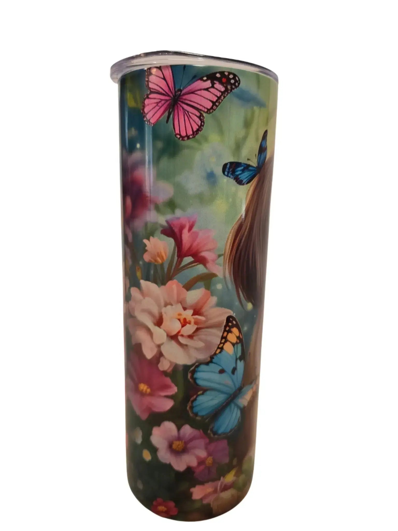 Cute Shitz with Butterfly 20oz Tumbler - Dis An Dat Tumbler Store