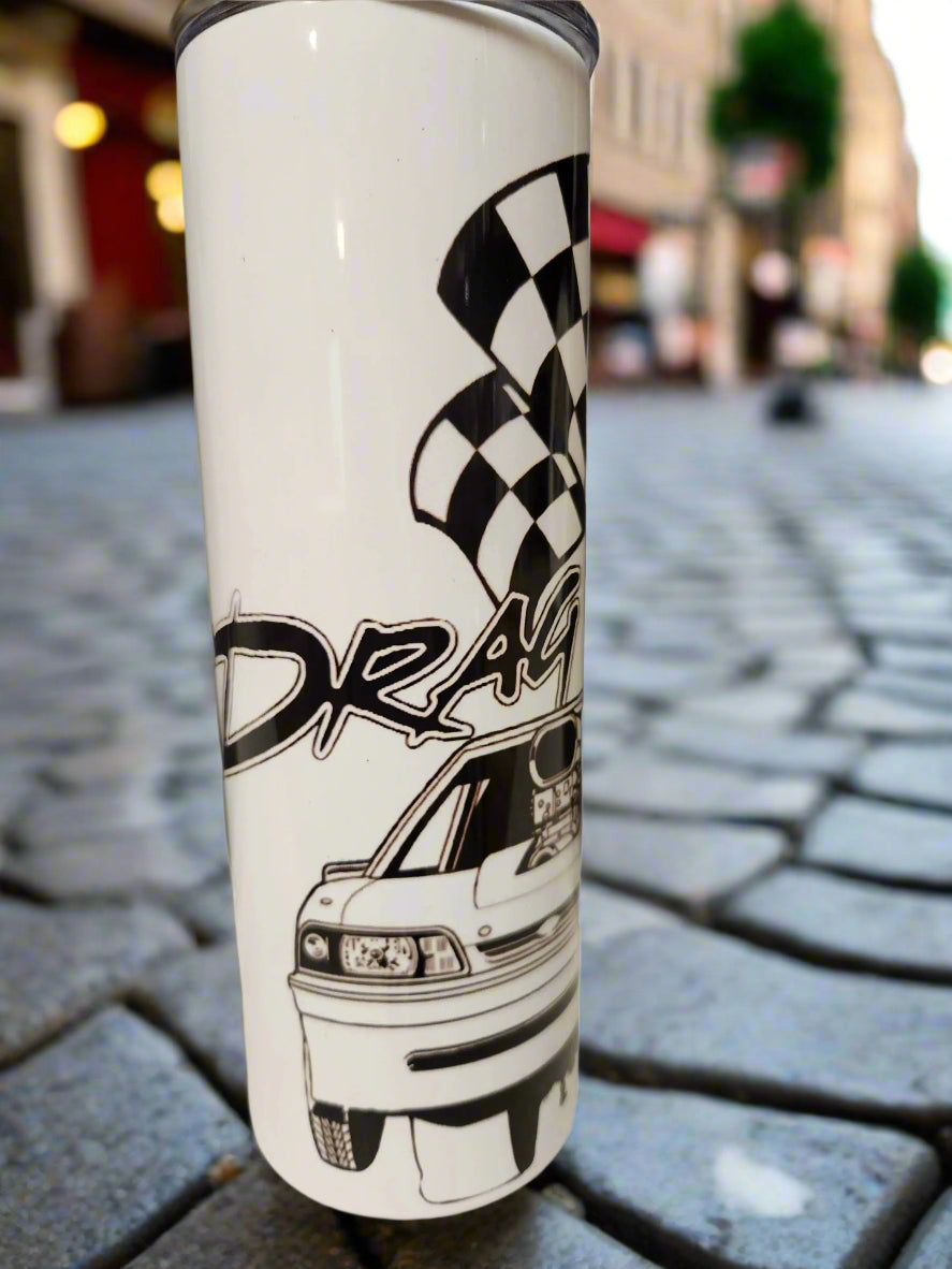 Custom 20oz Drag Racing Tumbler - Image #2