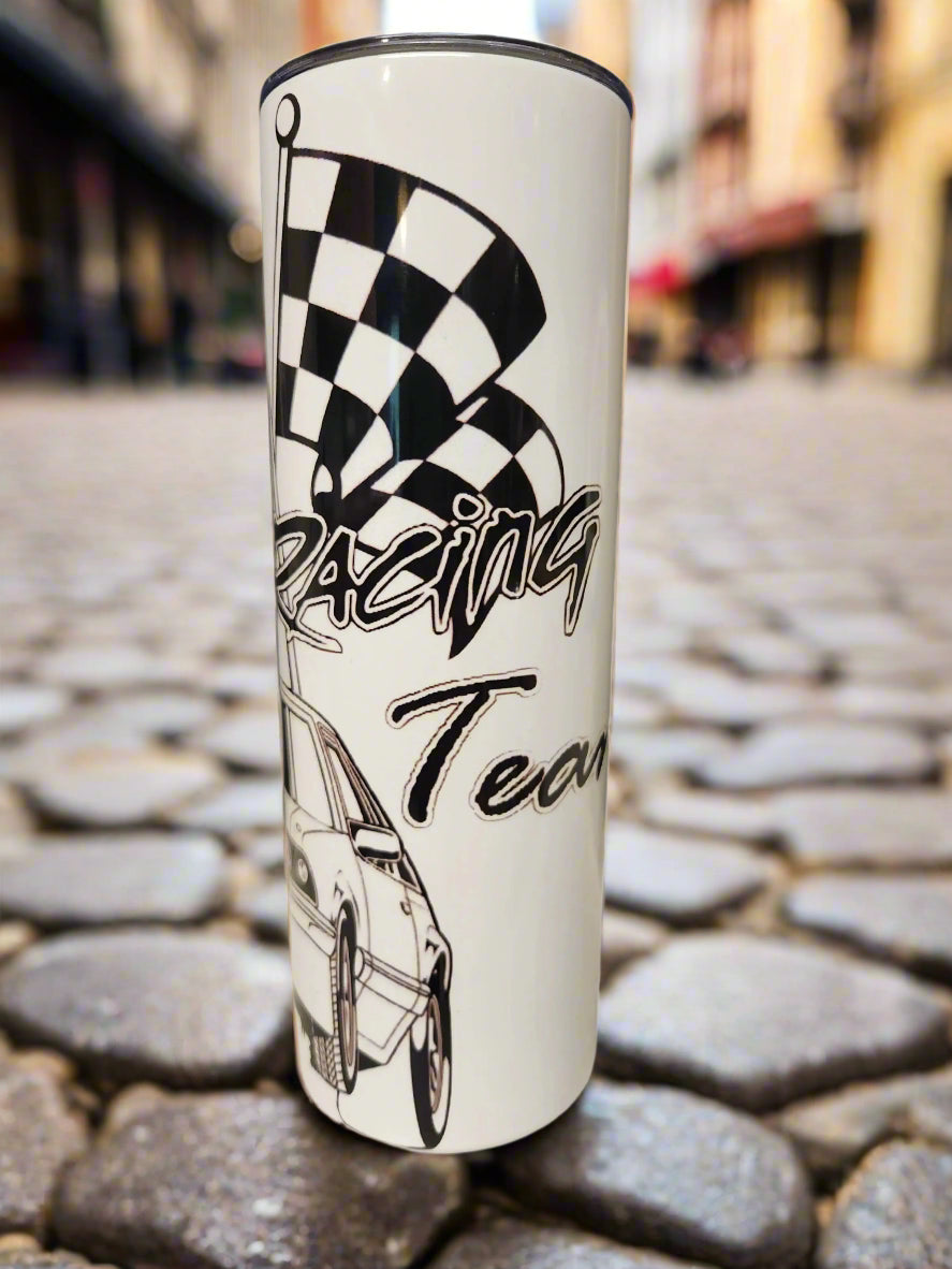 Custom 20oz Drag Racing Tumbler - Image #3