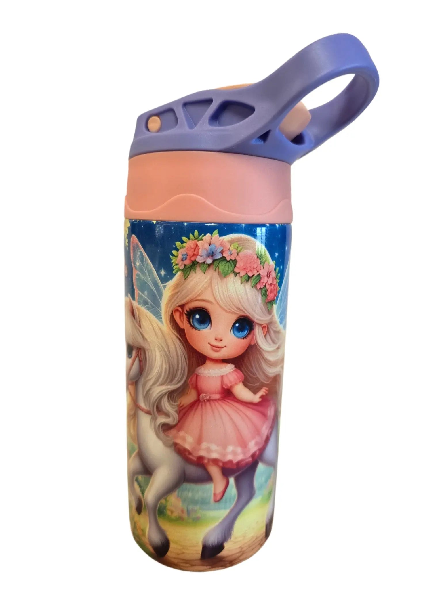 Fairy Princess with unicorn 12oz Thermal Tumbler Dis An Dat