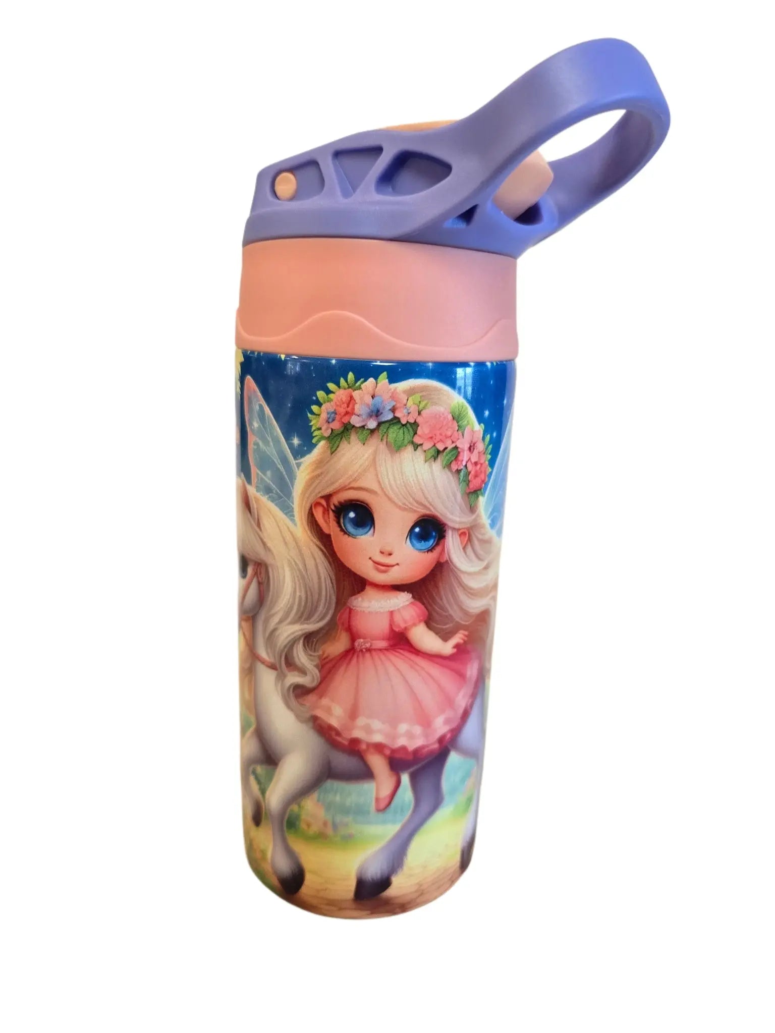 Fairy Princess with unicorn 12oz Thermal Tumbler Dis An Dat