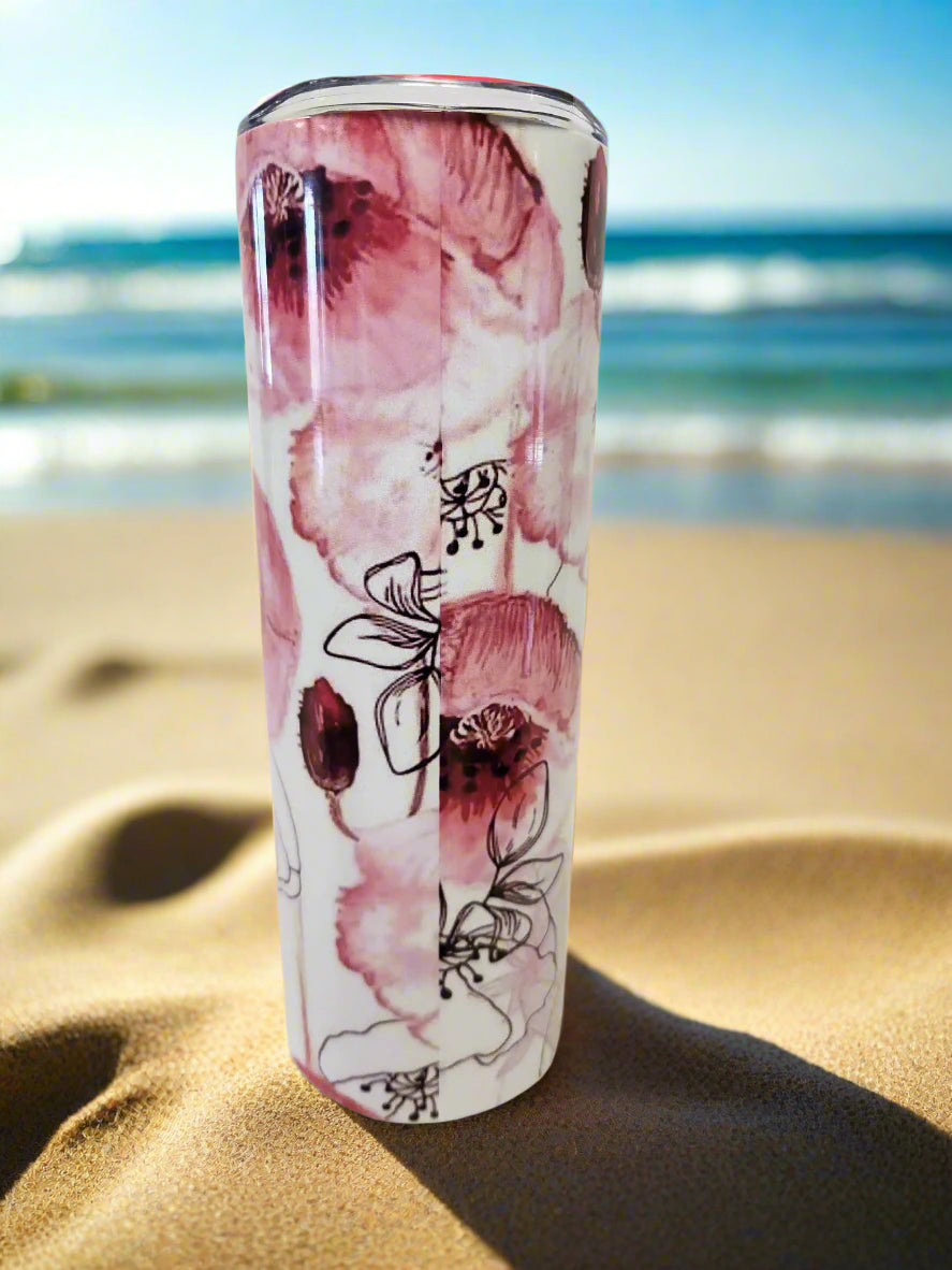 Pink Faith 20 Tumblers - ALittleDisAnDat.com
