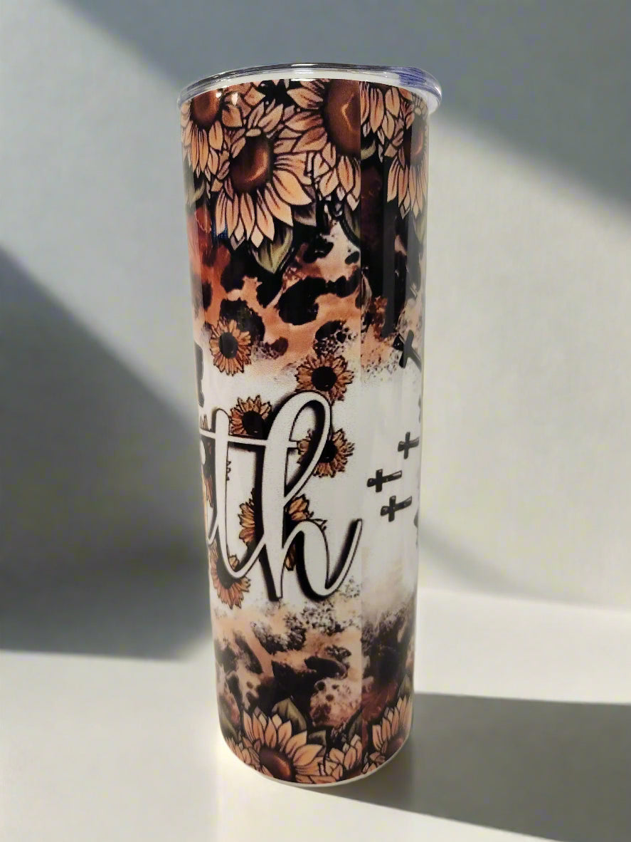 Custom 20oz Faith / Crosses Tumbler - Image #2