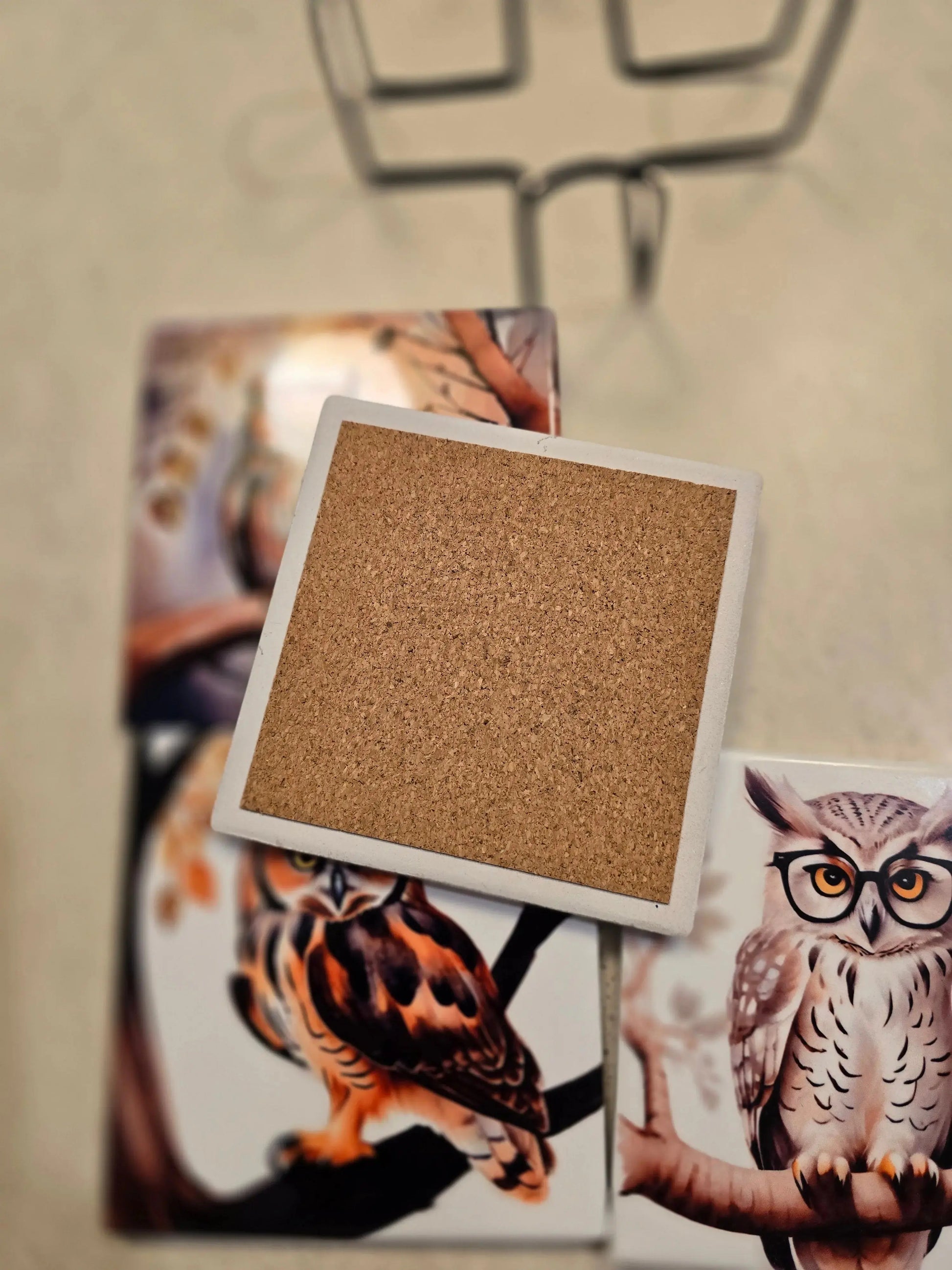 Fall Owls 4-inch Coasters Dis An Dat Tumbler Store