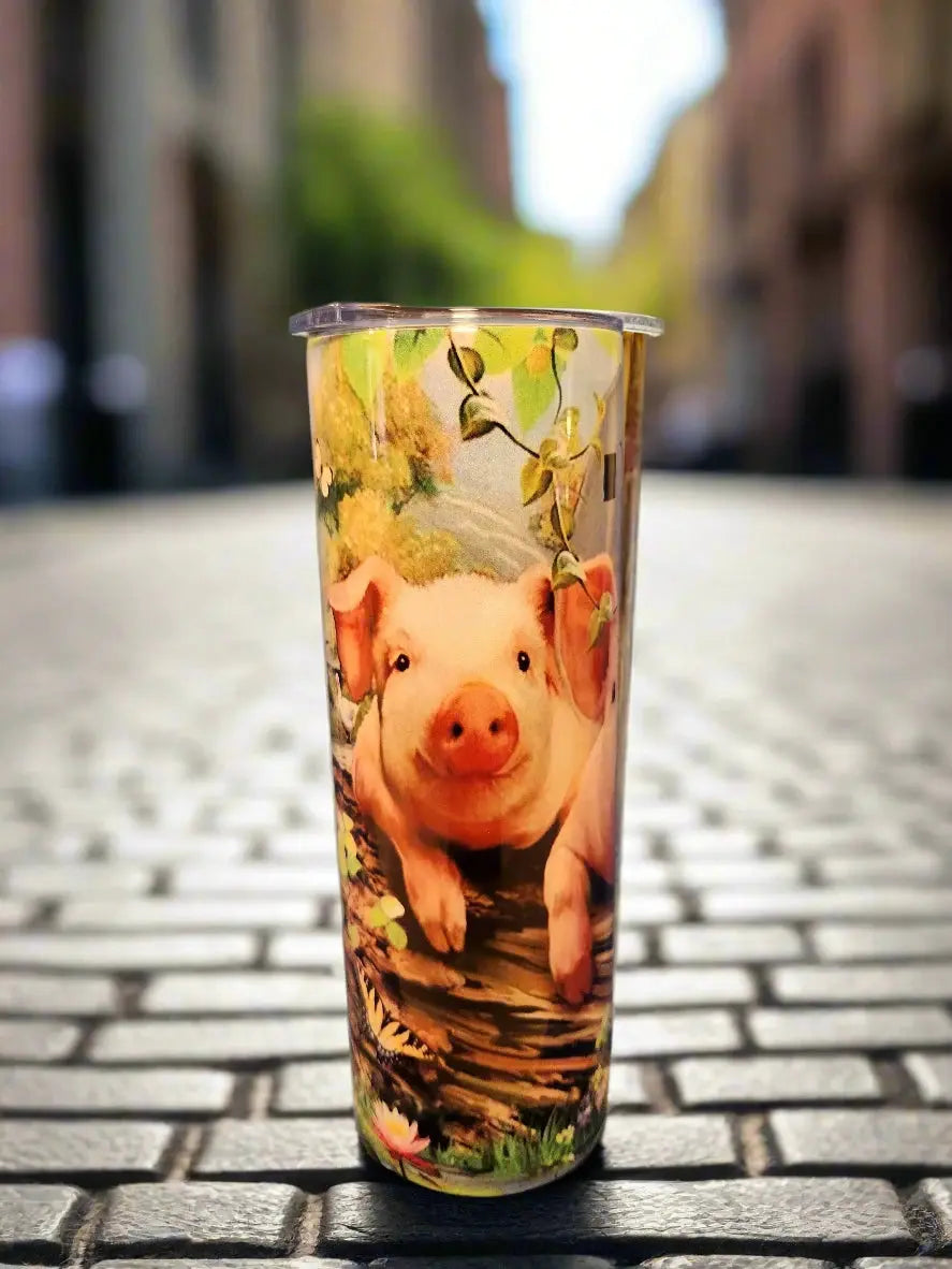 Custom 20oz Piggy Tumbler - Image #2