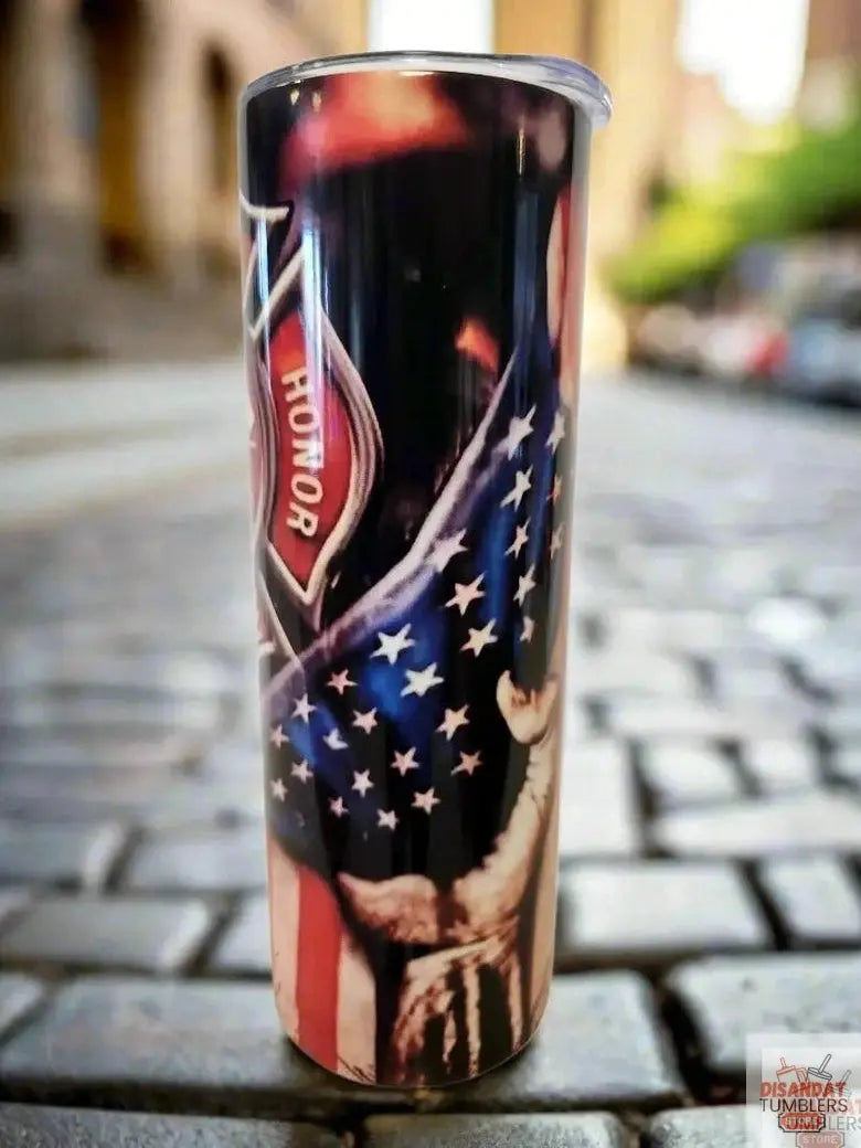 Fire Rescue 20oz Tumbler - Dis An Dat Tumbler Store