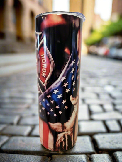 Fire Rescue 20oz Tumbler - Dis An Dat Tumbler Store