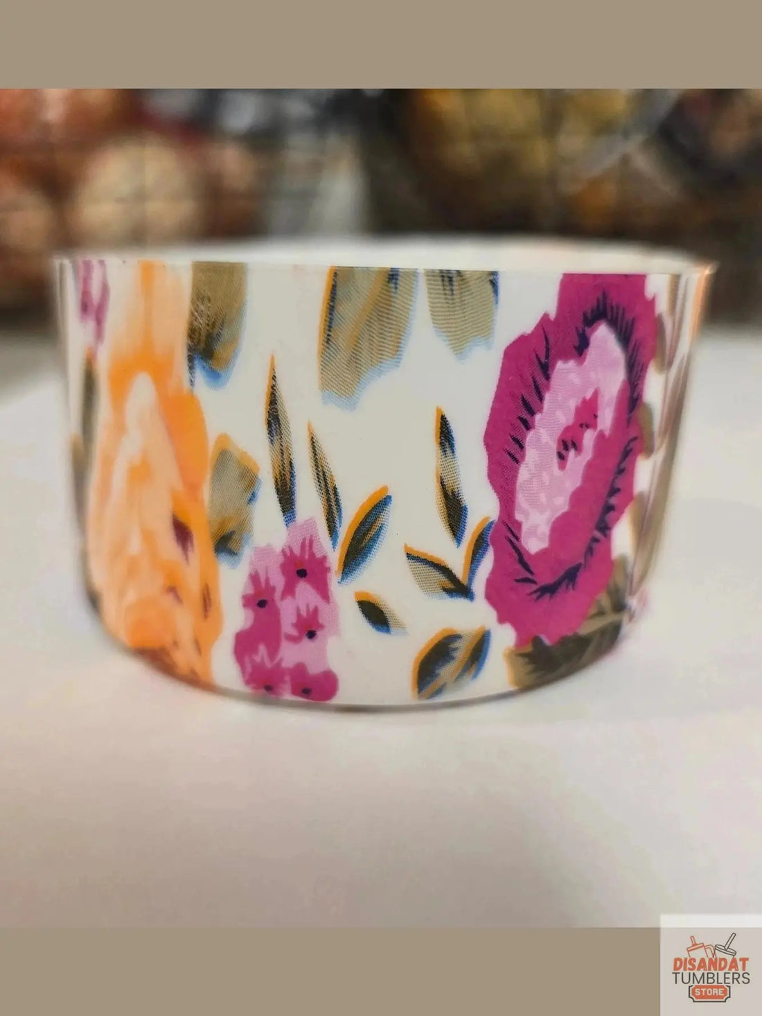 Floral Design Tumbler Boot Protectors - Dis An Dat Tumbler Store