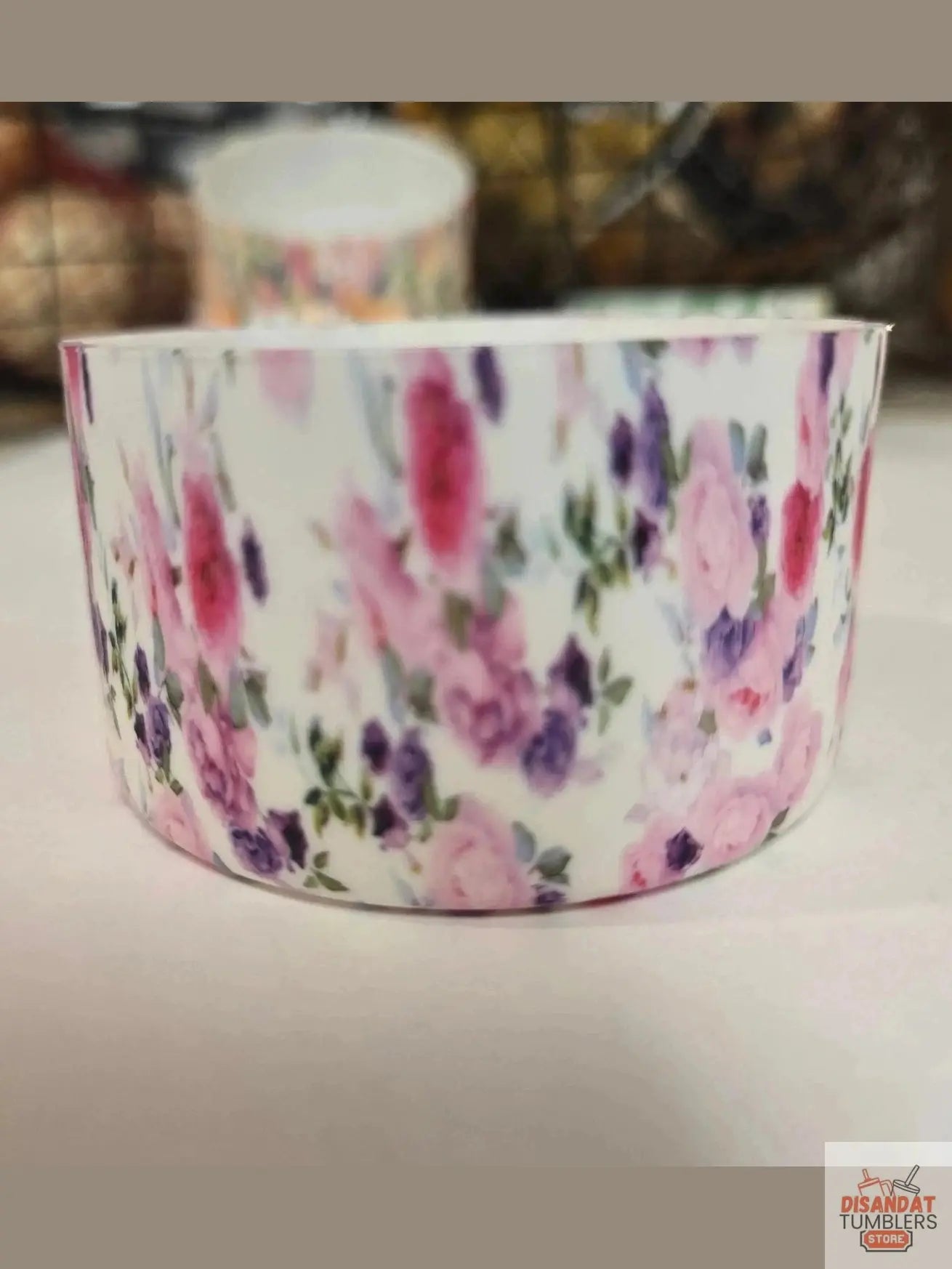 Floral Design Tumbler Boot Protectors - Dis An Dat Tumbler Store