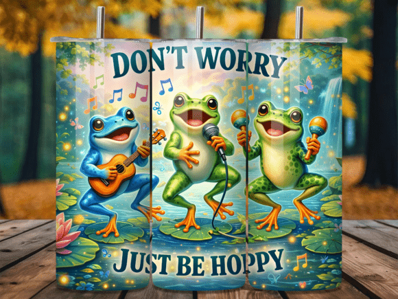 Frogs Design 20oz Tumbler