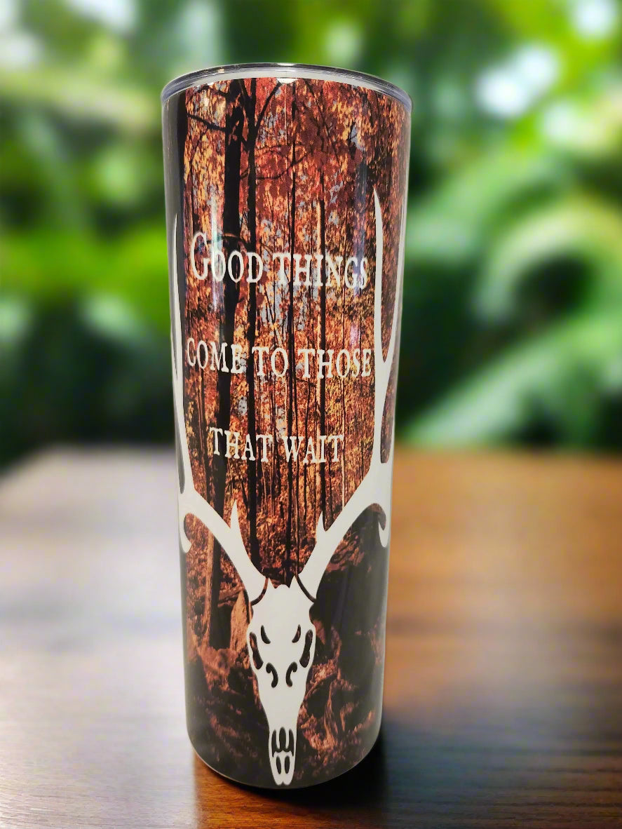 Custom 20oz Backwoods Tumbler - Image #1