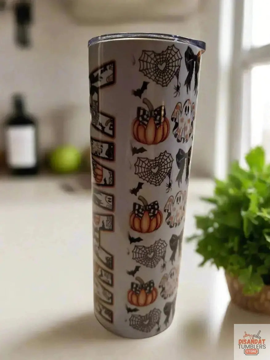 Halloween Bow Mama 20oz Tumbler DisAnDat